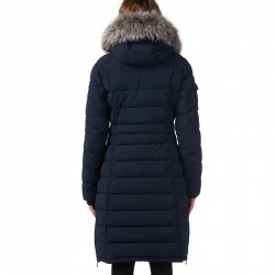 Pajar Ventura Women's Long Puffer Jacket Navy/Silver Pajar Jackets & Vests