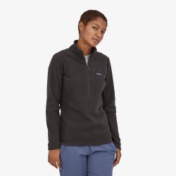 Patagonia Veste Polaire à col zippé R1® Air pour femmes - Noir Patagonia Vêtements