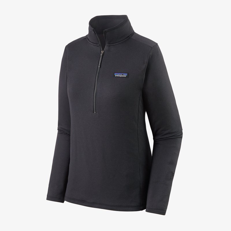 Patagonia Col zippé quotidien R1® pour femmes - Encre noir (INBX) Patagonia Vêtements