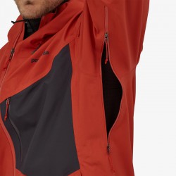 Patagonia Veste SnowDrifter pour hommes - Hot Ember Patagonia Vêtements