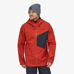 Patagonia Veste SnowDrifter pour hommes - Hot Ember Patagonia Vêtements