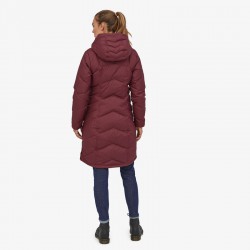 Patagonia Down With It Parka for women - Chicory Red Patagonia Women's