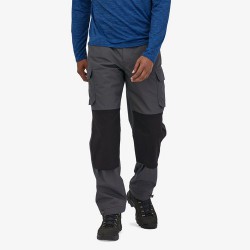 Patagonia Pantalon de trail robuste Cliffside pour homme - Régulier - Gris forge Patagonia Vêtements