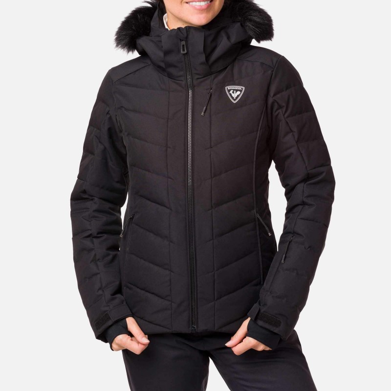 Rossignol Manteau Rapide Noir Pour Femmes Rossignol Manteaux et vestes