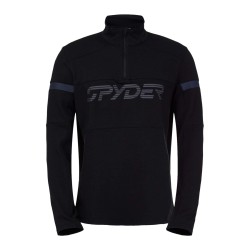 Spyder Men speed Demi Zip Fleece Noir Pour Hommes SPYDER Manteaux et Vestes