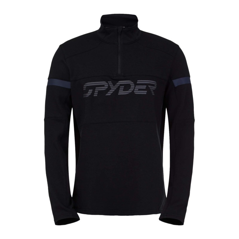 Spyder Men speed half zip fleece jacket black SPYDER Jackets & Vests