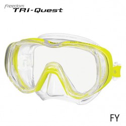 Tusa M3001 Mask Freedom Tri-Quest Yellow Tusa Masks