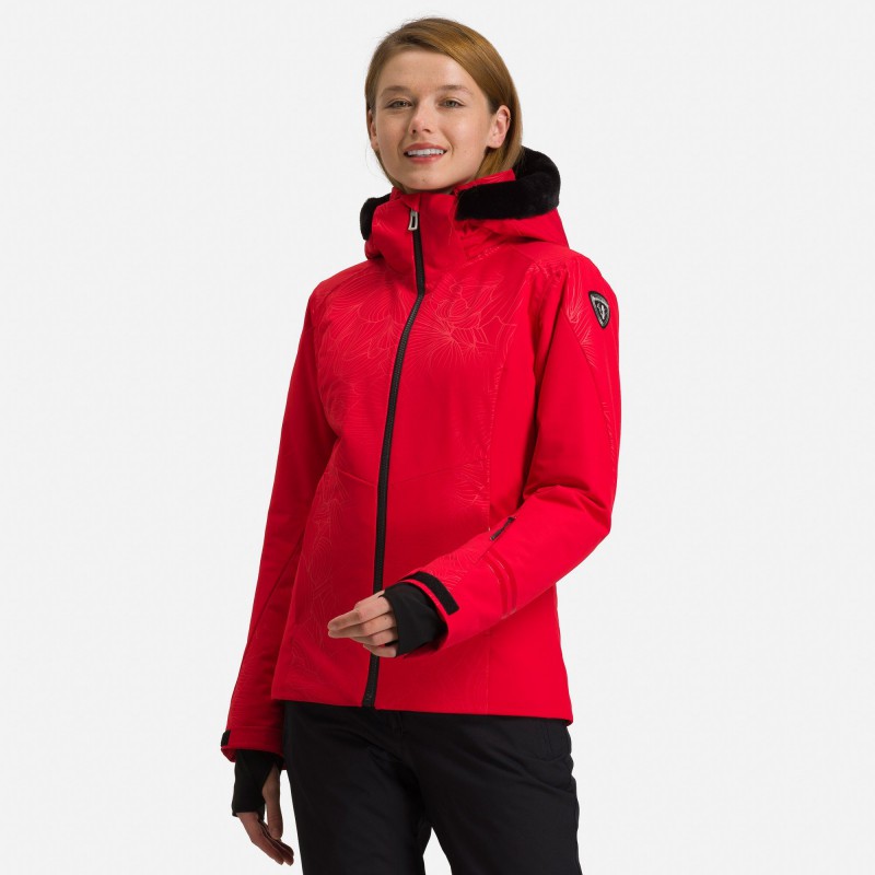 Rossignol Manteau Controle Pour Femme Sports Red Rossignol Manteaux et vestes