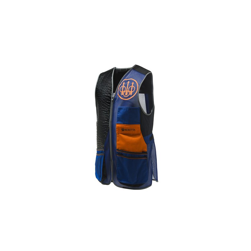 Beretta Sporting Evo Vest Blue Beretta Shooting Clothing