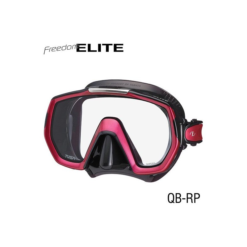 Tusa Freedom Elite Black Sil - Rose Pink Tusa Masks Tusa Freedom Elite Black Sil - Rose Pink Tusa Masks