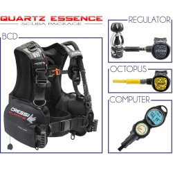 Cressi Quartz Essence Package Pre-order Cressi Scuba diving kit