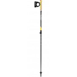 Leki Spin Shark SL Noir/Jaune 100-130 cm LEKI Bâtons de Ski