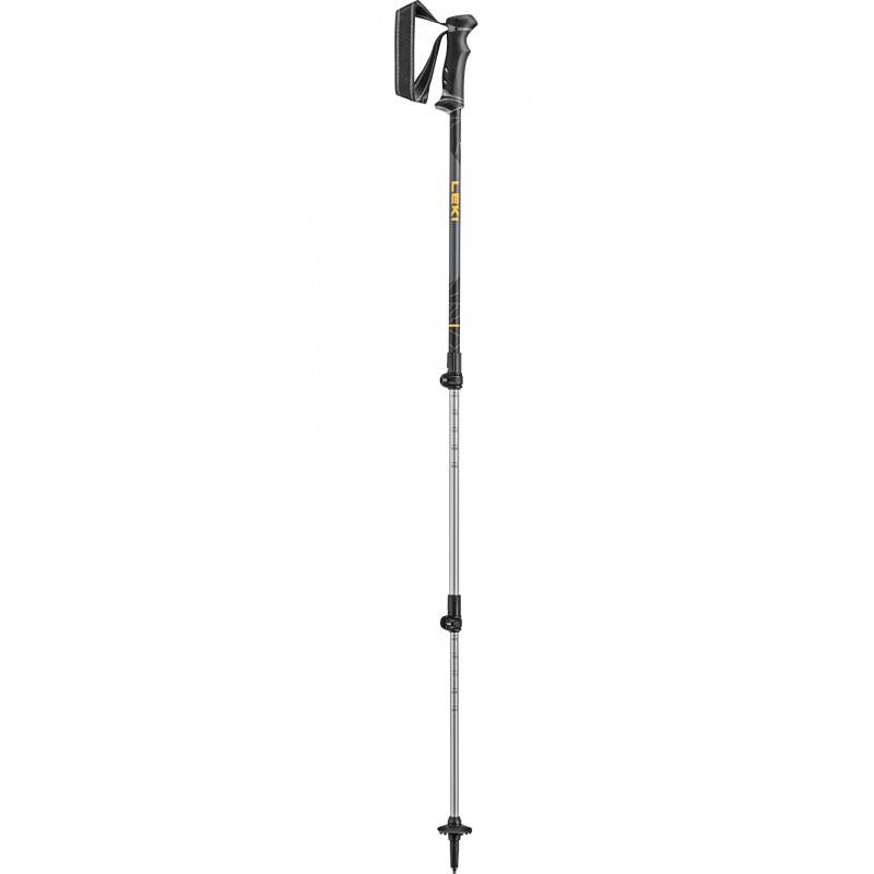 Leki Journey Lite Antracite/Mango 100-135 Cm LEKI Ski Poles