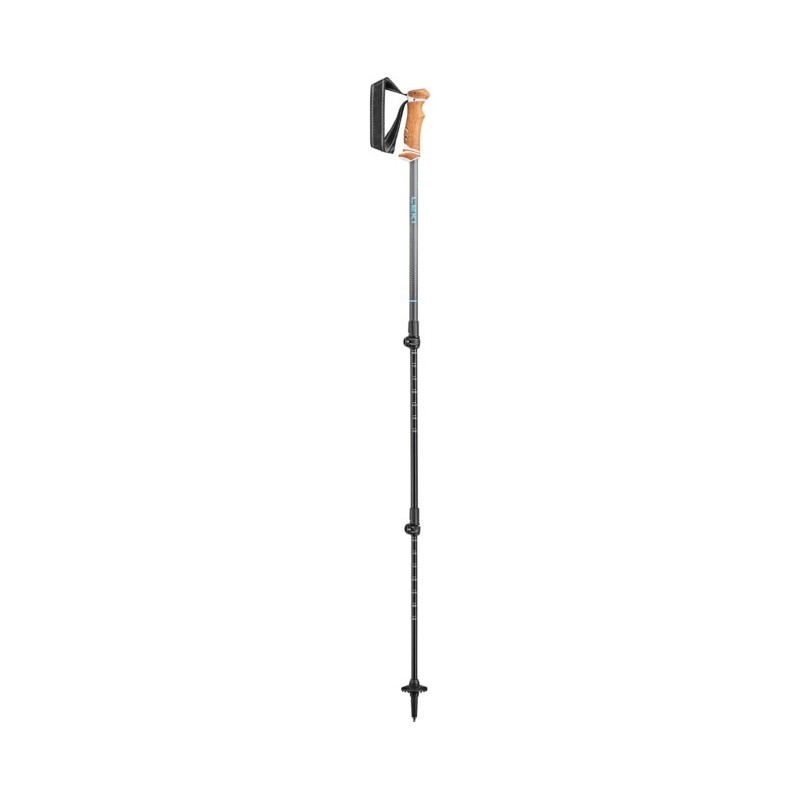 Leki Lhasa Antracite/Mint 90-125cm LEKI Ski Poles