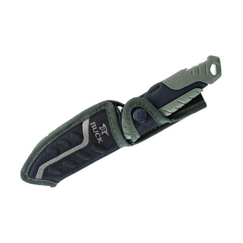 Buck Pursuit Lg guthook fixe Buck Knife Couteaux