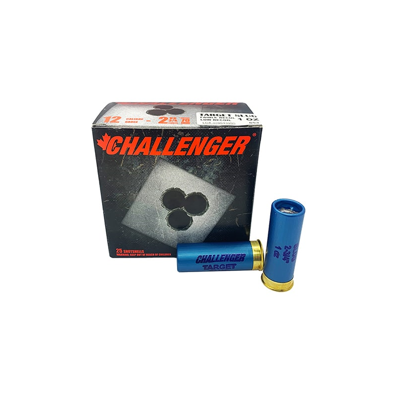 Challenger 12 Ga 2 3/4'' Slug 1 oz Challenger Slug & Buckshot