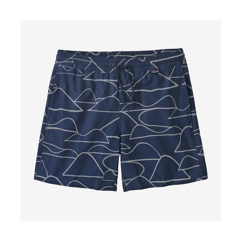 Patagonia : Men's Hydropeak Volley Shorts - 16" - Wildlands HZ: Stone Blue Patagonia Clothing