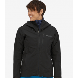 Patagonia - Coupe-vent imperméable Calcite pour femme - Noir Patagonia Vêtements