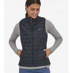 Patagonia : Women's Nano Puff® Vest - Black Patagonia Clothing