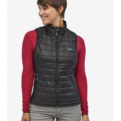 Patagonia : Veste Nano Puff® Vest pour femme - Noir Patagonia Vêtements