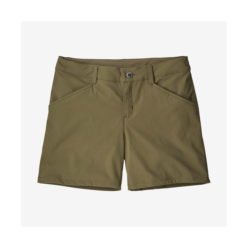 Patagonia : Short Quandary pour femme - 5 in, - Vert fatigue Patagonia Femmes