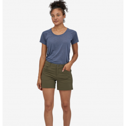 Patagonia : Short Quandary pour femme - 5 in, - Vert fatigue Patagonia Femmes