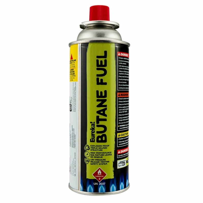 EUREKA Butane Fuel 8oz (2572210) JETBOIL Stoves