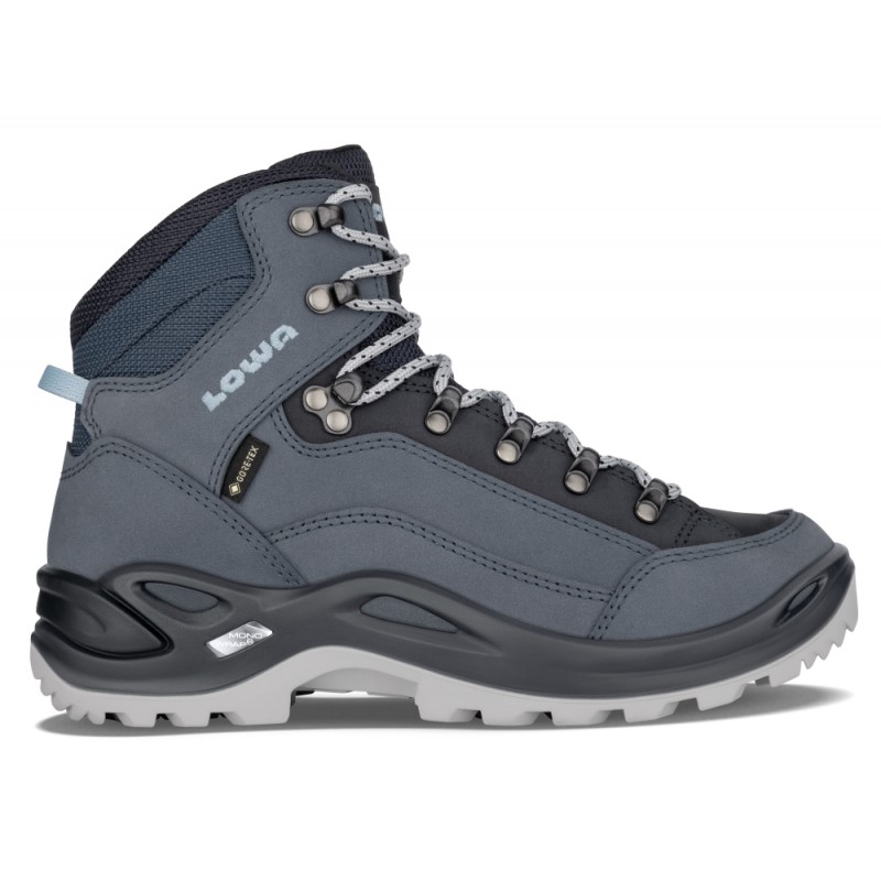 Lowa renegade GTX mid Womens smokeblue Lowa Hiking Shoes & Boots