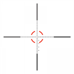 Trijicon Credo HX 1-8x28mm MOA Seg Circle Red Green Trijicon Inc Trijicon