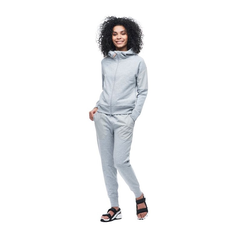 Indyeva - Milin III - Chandail à capuchon avec glissière - Tech Sweat - Gris Indyeva Vêtements