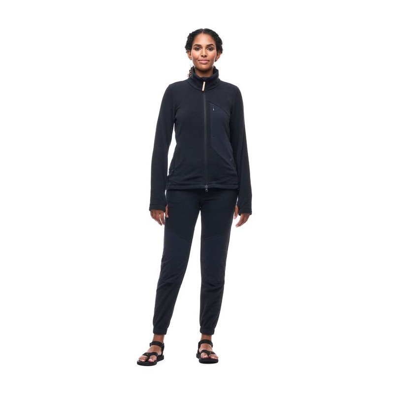 Indyeva - Comodo Full Zip Fleece Polartec® - Black - Indyeva - sporteque.ca