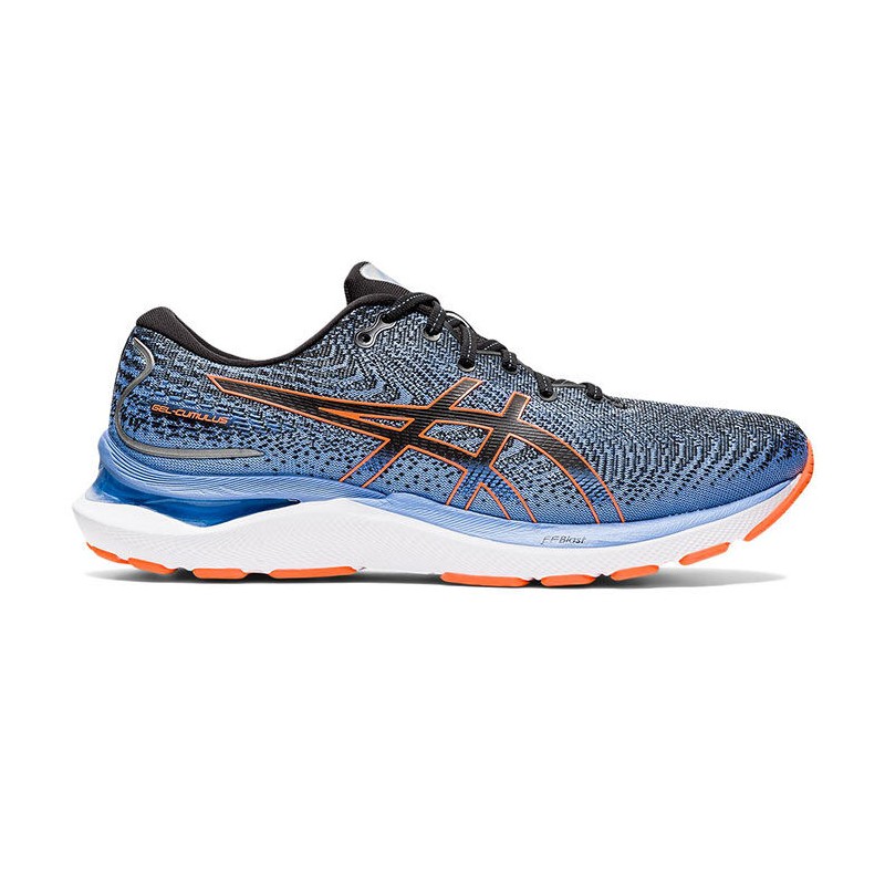 Asics Gel Cumulus 24 Bleu et Orange Pour Hommes Asics Souliers de course