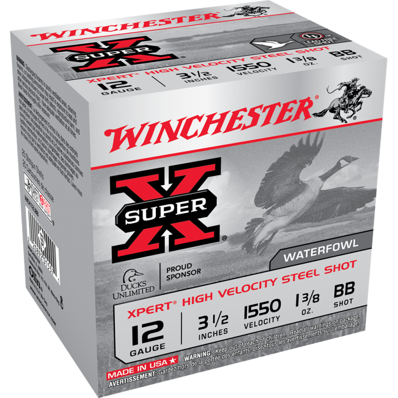Winchester Xpert 12 Ga 3.5'' BB Winchester Ammunition Waterfowl Non-toxic