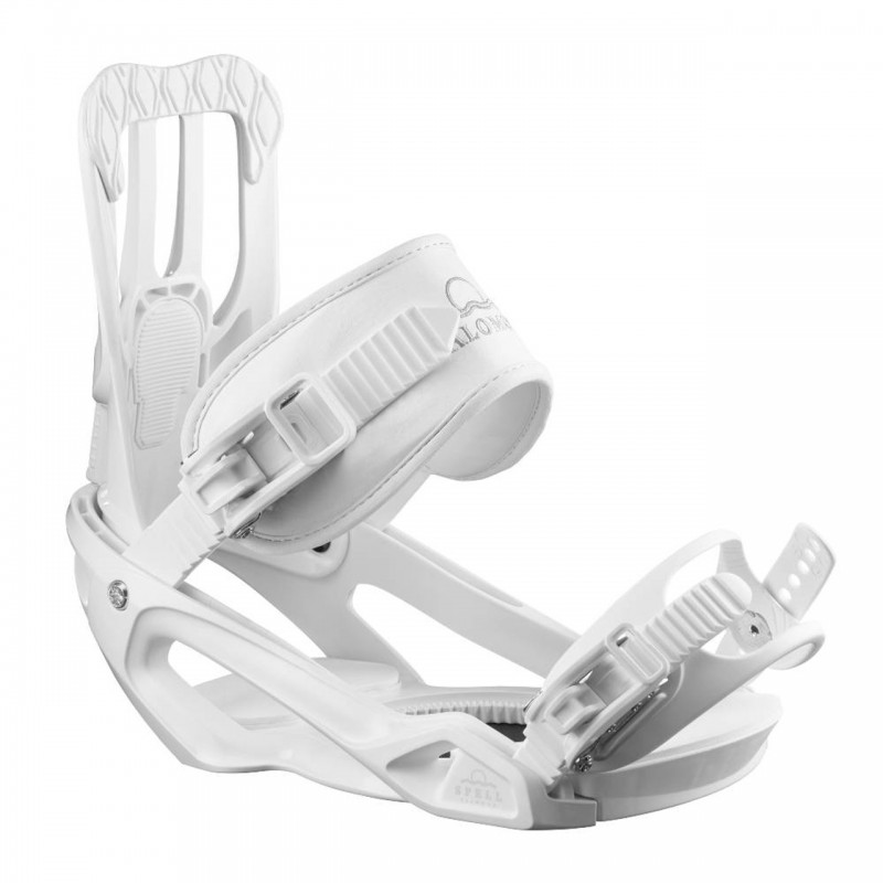 Salomon SB Bindings Speel White Salomon Snowboard Binding