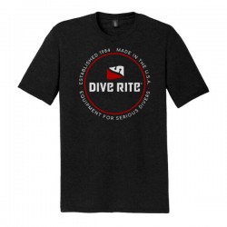 Diverite T-Shirt Cercle Rouge Logo DIVERITE Diverite