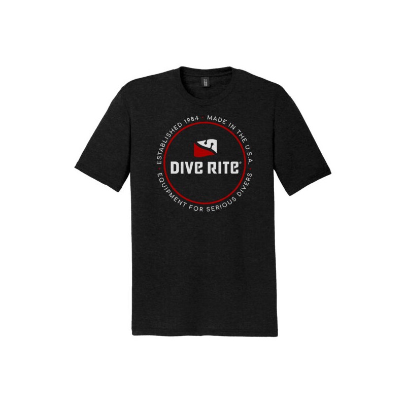 Diverite T-Shirt Cercle Rouge Logo DIVERITE Diverite