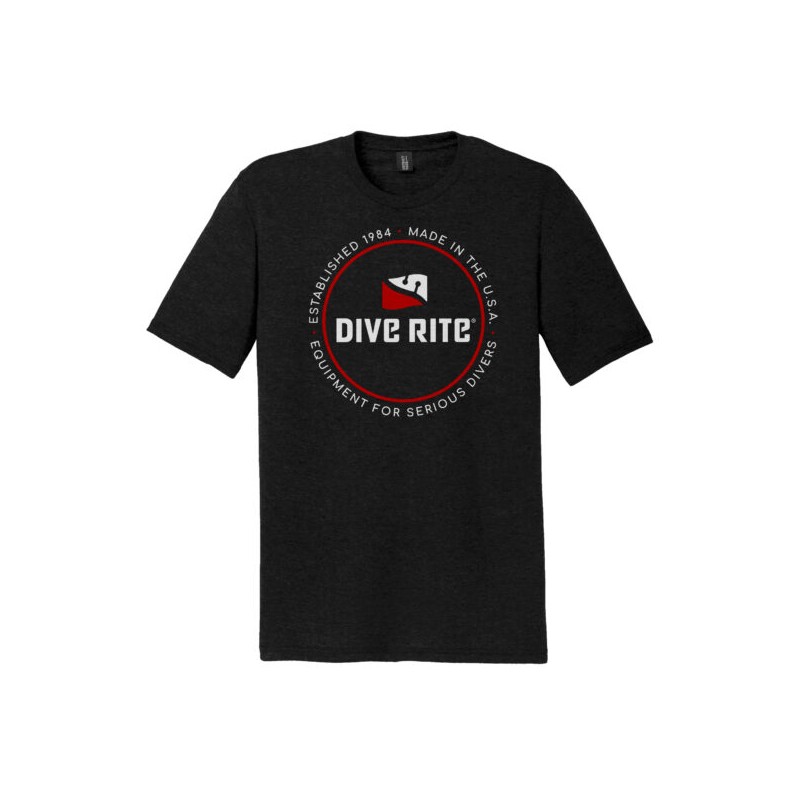 Diverite T-Shirt Red Circle Logo DIVERITE Diverite Products