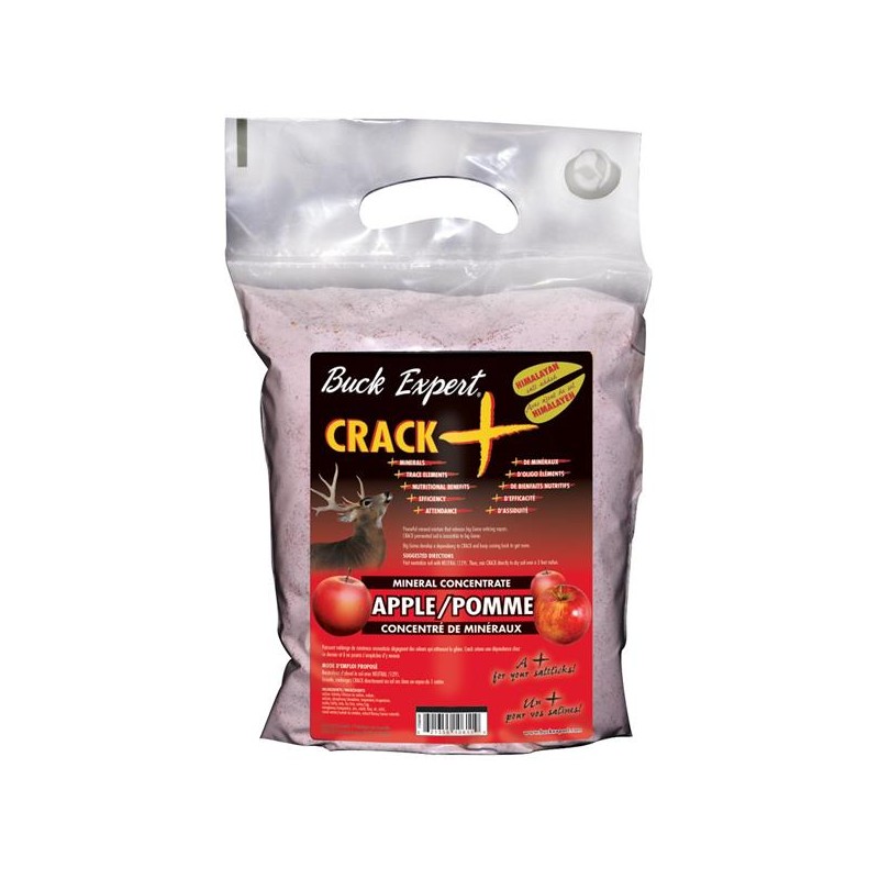 BUCK EXPERT CRACK POMMES ET MINÉRAUX 6.6 LBS Buck Expert Leurres & odeurs de chasse