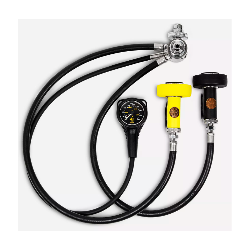 Poseidon Cyklon 5000 with Octopus And Black Gauge Pre-Order Poseidon Scuba diving kit