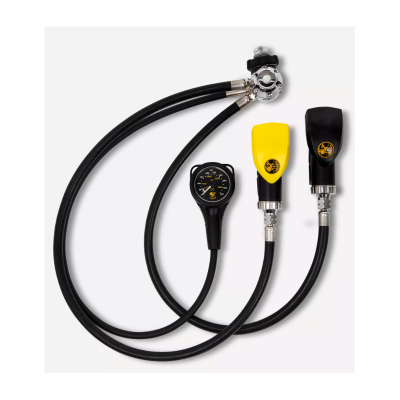 Poseidon XStream Deep with Octopus And Yellow Gauge Pre-Order Poseidon Scuba diving kit