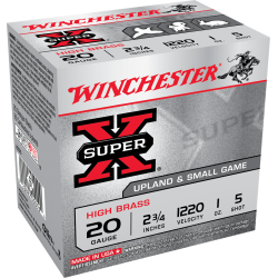 Win HB Game Load 20 Ga 2 3/4'' 1 oz 5 Winchester Ammunition Target & Hunting Lead