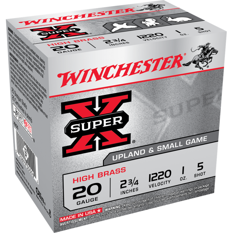 Win HB Game Load 20 Ga 2 3/4'' 1 oz 5 Winchester Ammunition Target & Hunting Lead