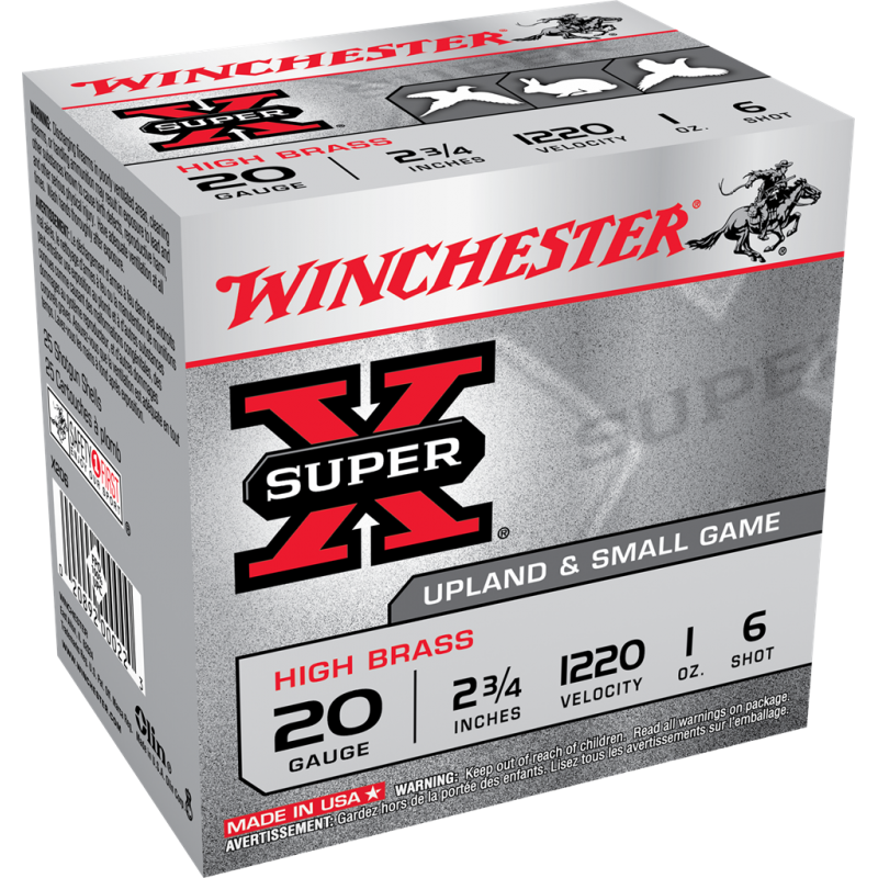 Winchester HB Game Load 20 Ga 2 3/4'' 1 oz 6 Winchester Ammunition Target & Hunting Lead