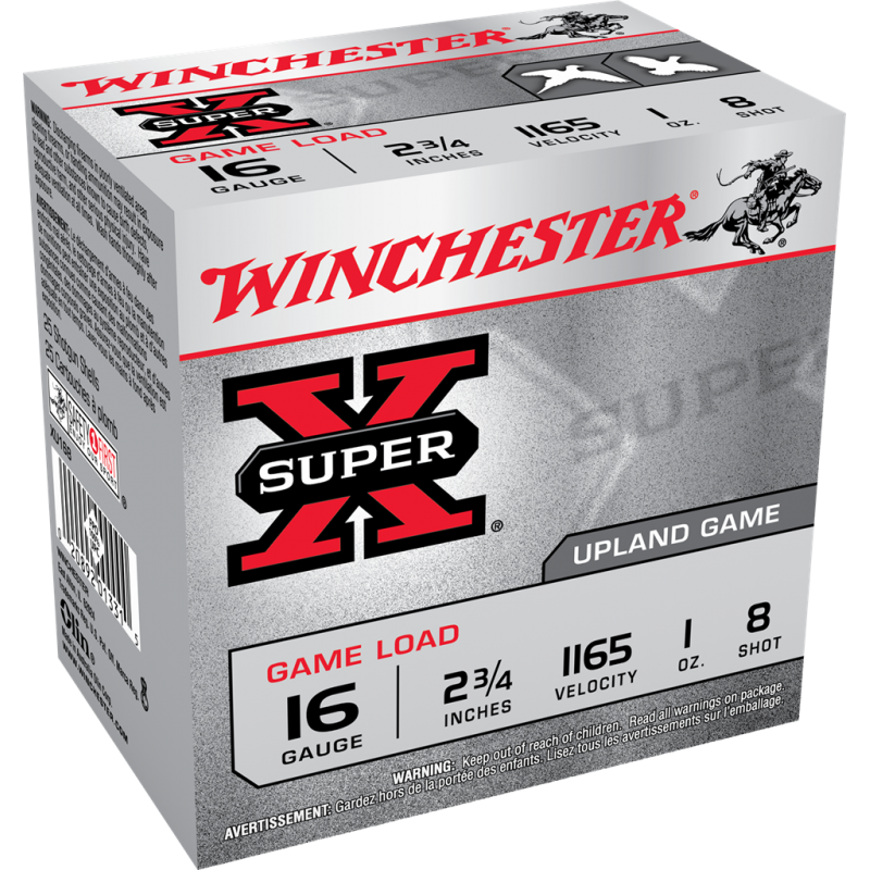 Winchester Game Load 16 Ga 2 3/4'' 1 oz 8 Winchester Ammunition Target & Hunting Lead