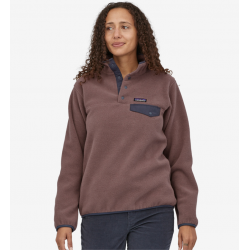 Patagonia - Polaire Synchilla légère Snap-T pour femmes - Brun sombre Patagonia Femmes