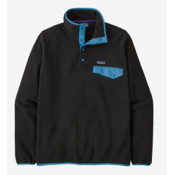 Patagonia - Pull en molleton léger Synchilla® Snap-T® pour homme - Noir Patagonia Vêtements