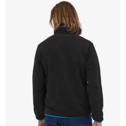 Patagonia - Men's Lightweight Synchilla® Snap-T® Fleece Pullover - Black Patagonia Clothing