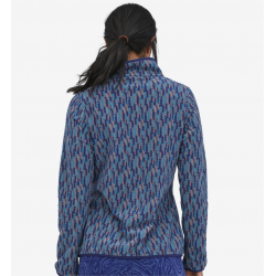 Patagonia - Polaire Micro-D Snap-T pour femmes - Bleu Patagonia Manteaux et vestes