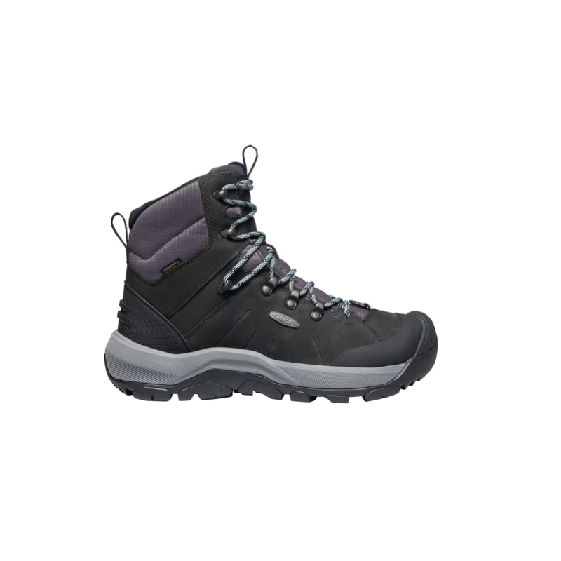 Keen Revel IV Mid Polar Femme Noir/Gris Harbor KEEN Chassures de randonné