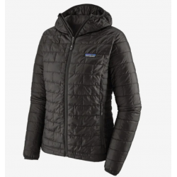 Patagonia - Veste à capuchon Nano Puff® pour femmes - Noir Patagonia Vêtements